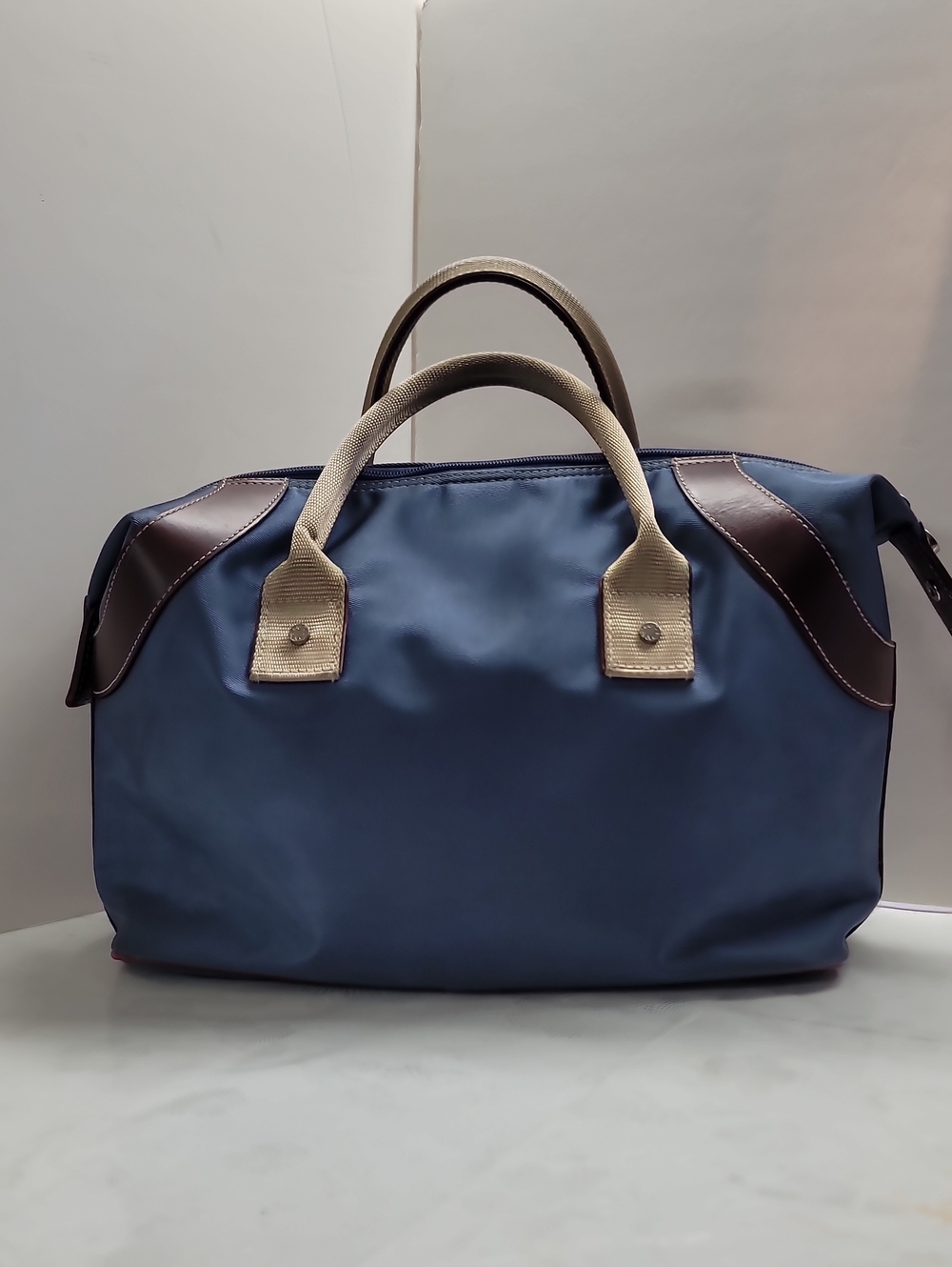 Lancel Nylon Travel Bag